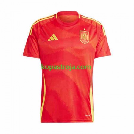 Billiga Fotbollströjor Spanien Hemma tröja EM 2024 Kortärmad